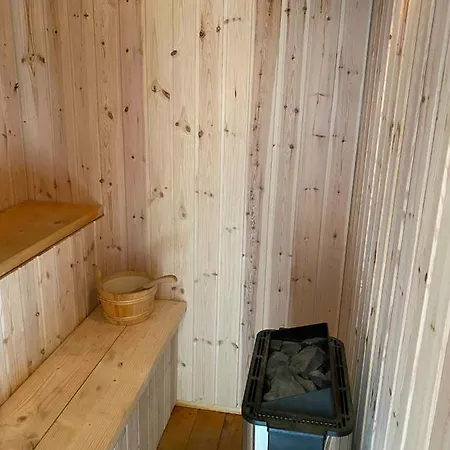 Lovely Black-painted With Jacuzzi And Sauna * Rødby