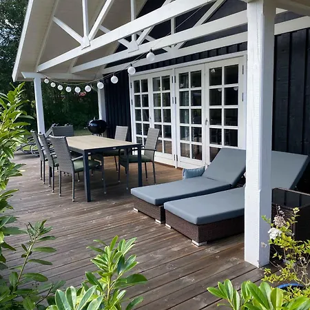 Lovely Black-painted With Jacuzzi And Sauna